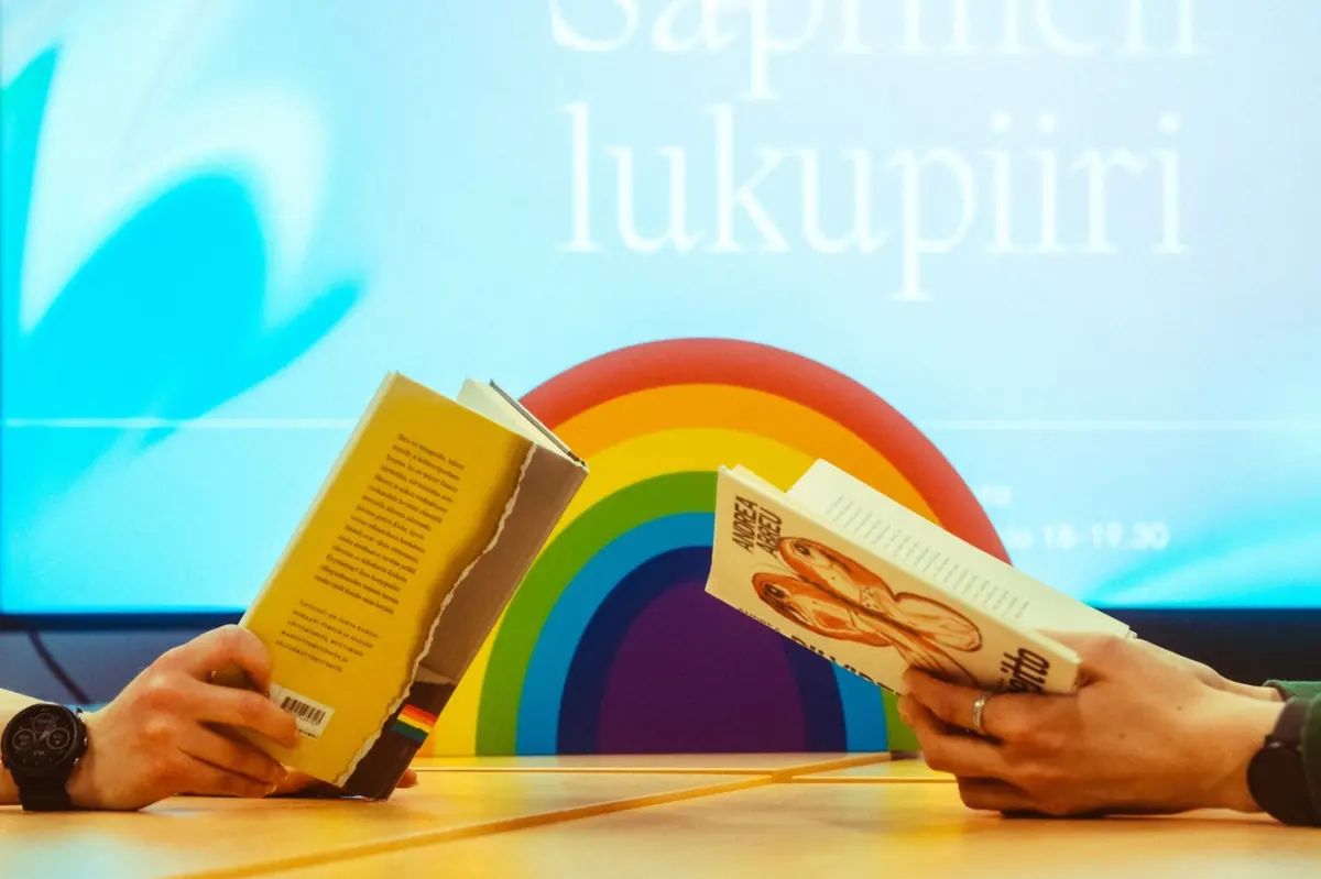 Sapfisk lesegruppe — Myllypuron kirjasto, Helsinki