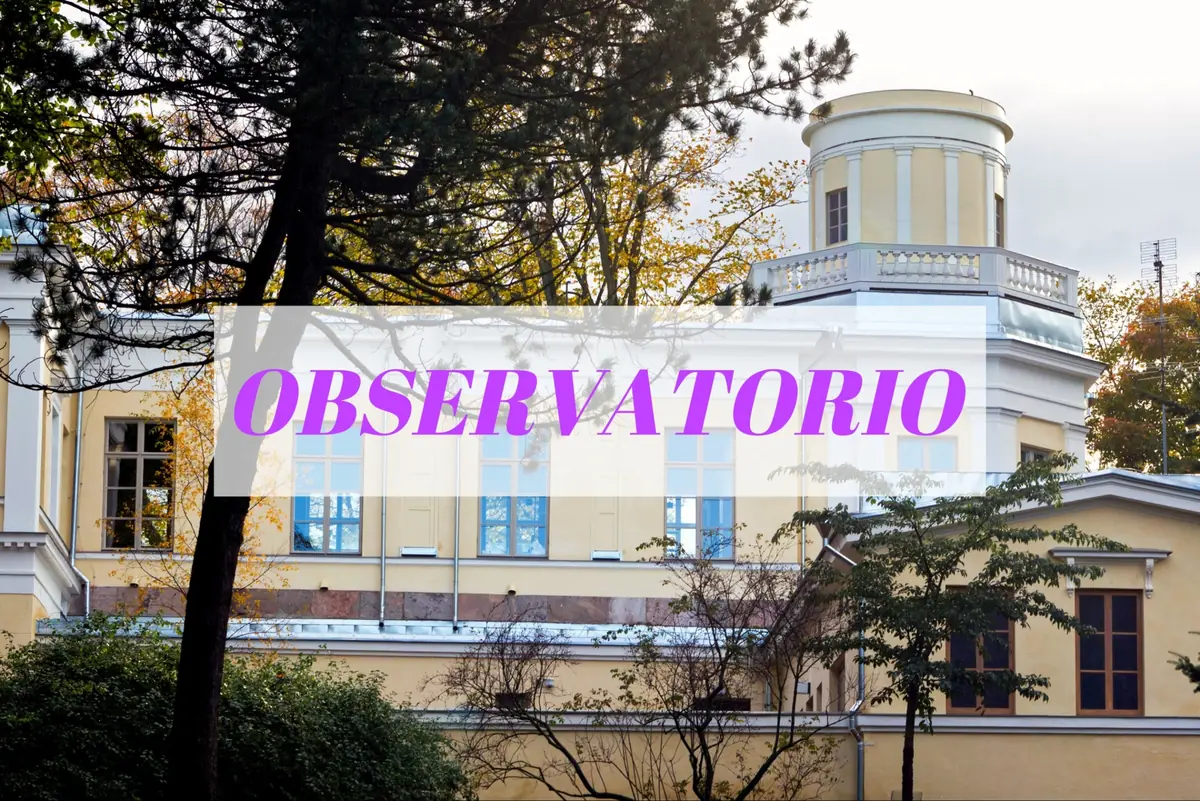 Kunsthistoriske vandringer: Observatoriet — Tiedemuseo Liekin observatorio, Helsinki