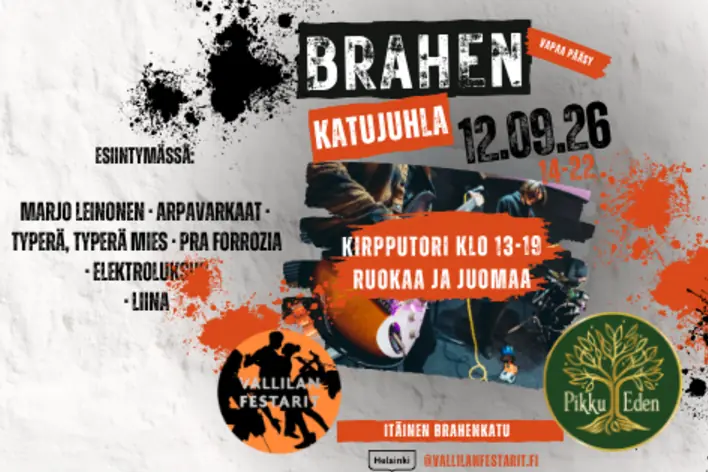 Brahen Street Festival — Itäinen Brahenkatu 13, Helsinki, Helsinki