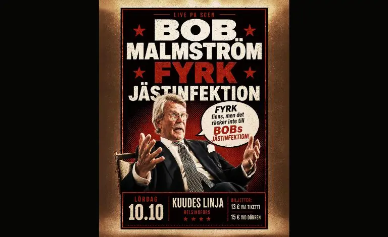 Bob Malmström, Jästinfektion, Fyrk — Kuudes Linja, Helsinki