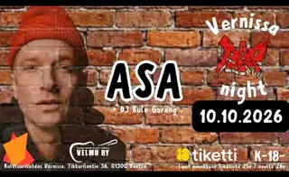 Vernissa Rap night: Asa + DJ Bule Goreng