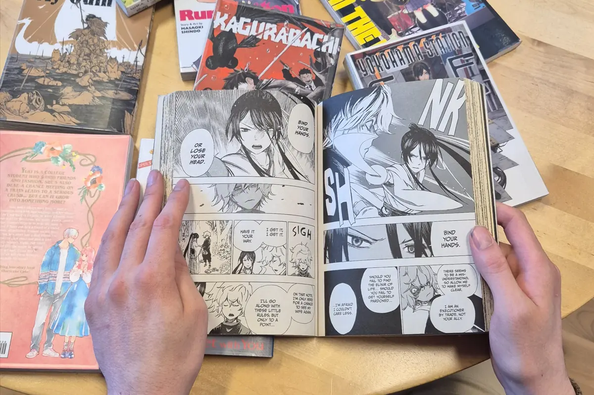 Manga Club at Vuosaaren Library — Vuosaaren kirjasto, Helsinki