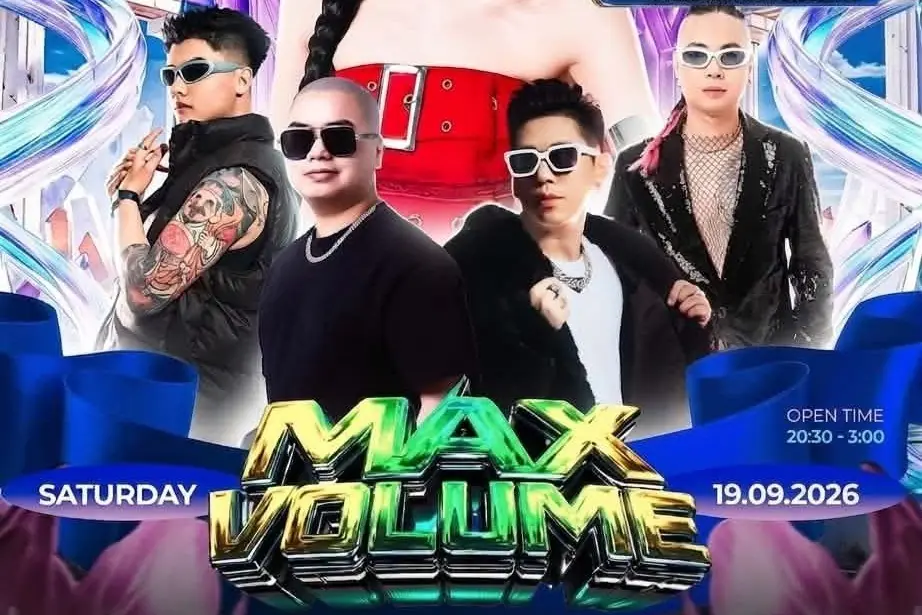 MAX VOLUME - UNLEASH THE NIGHT (K18) — Tiivistämö, Helsinki