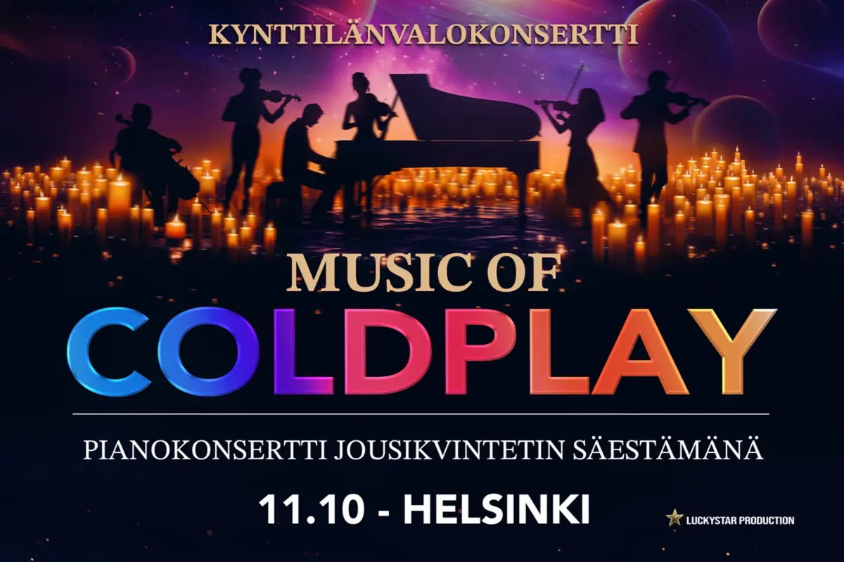 Coldplay Music - Candlelit Concert — Bio Rex Lasipalatsi, Helsinki