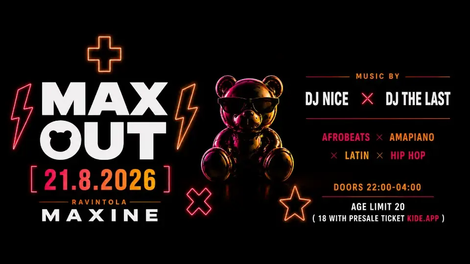 MAXOUT - AFRO SPECIAL — Ravintola Maxine, Helsinki