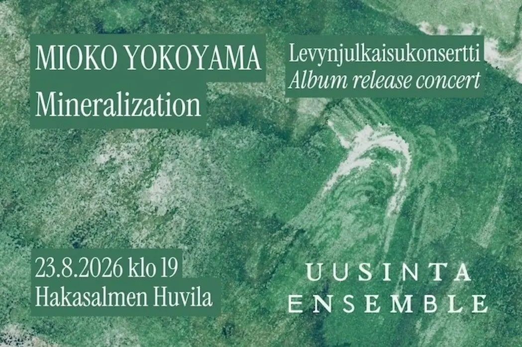 Mioko Yokoyama: Mineralization — Hakasalmen huvila, Helsinki
