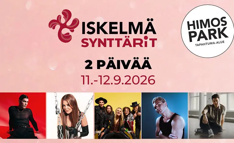 Iskelmä Synttärit 2026 — Himos Park, Jämsä