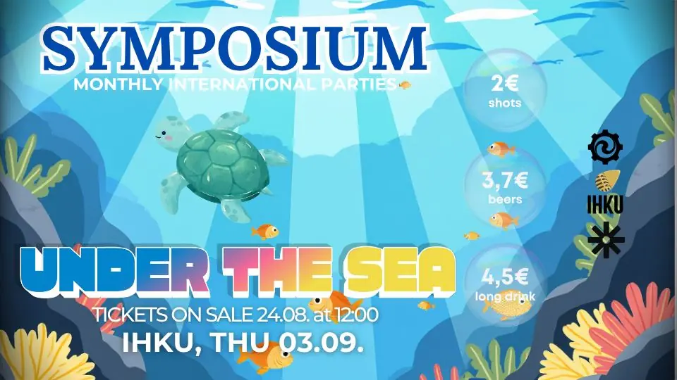 ❀ SYMPOSIUM ❀ Under the Sea — Bar IHKU, Tampere