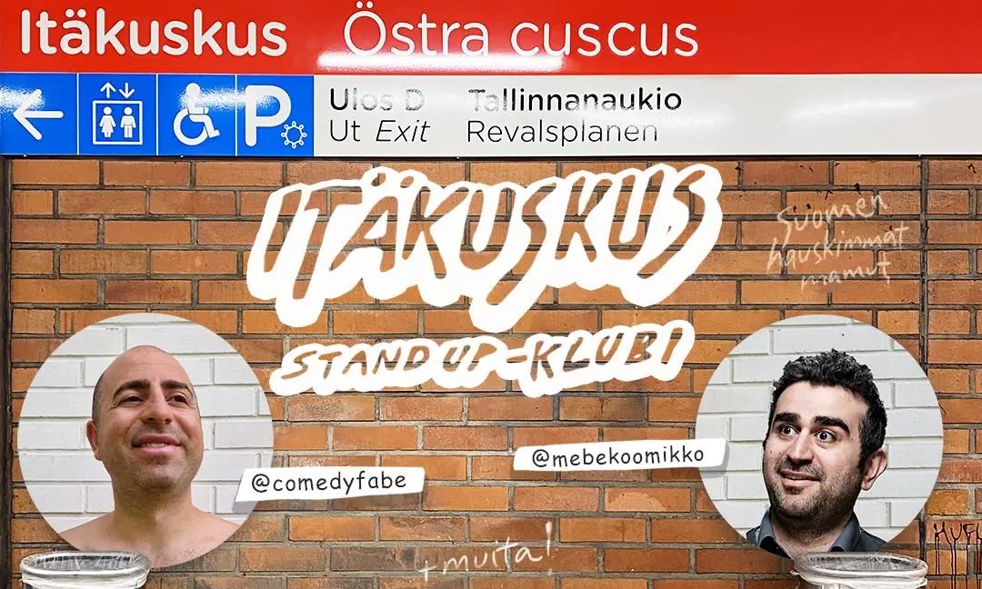 Itäkuskus stand-up club — Stoa, Helsinki