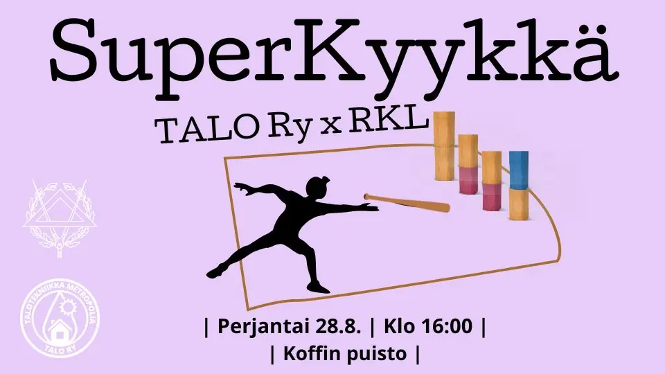 TALO ry x RKL Superkyykkä — Koffin puisto, Helsinki