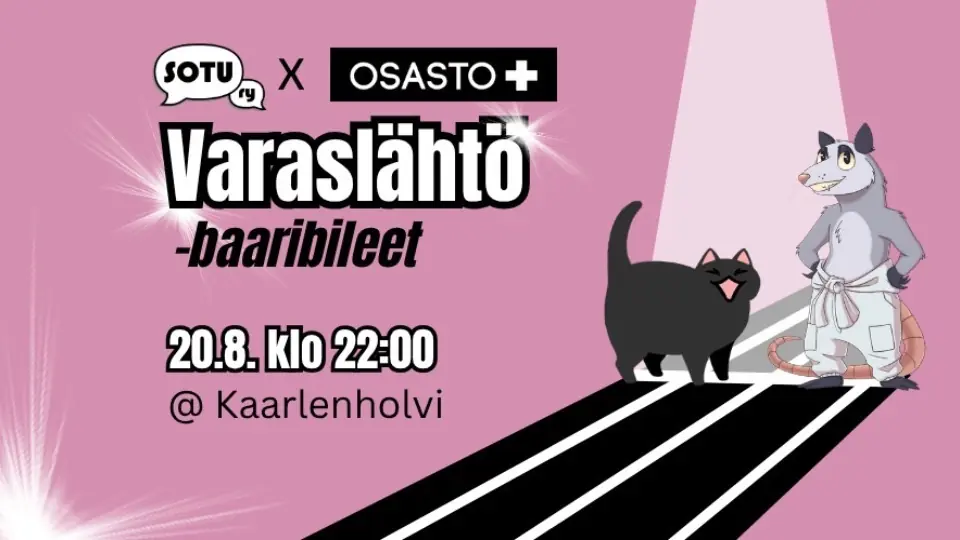 VARASLÄHTÖ - barfest! — Kaarlenholvi, Uleåborg
