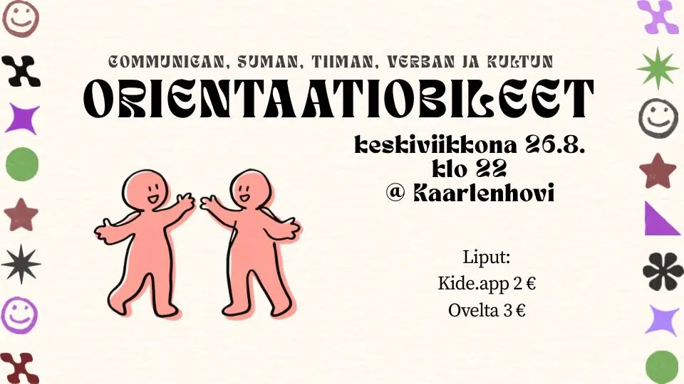 Orientationsfesten — Kaarlenholvi, Uleåborg