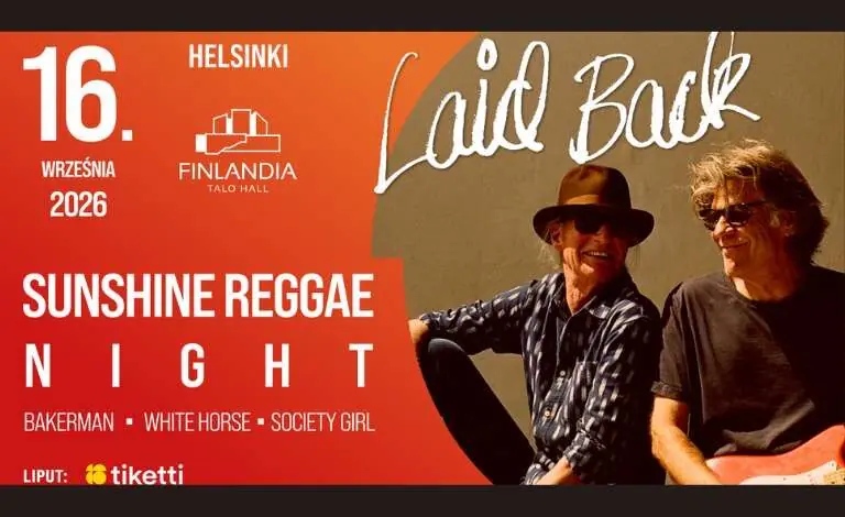 Laid Back - Sunshine Reggae Night — Finlandia-talo, Helsinki