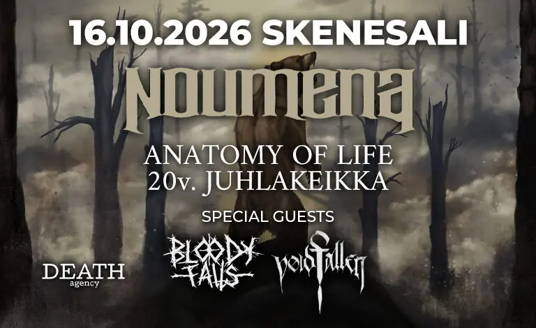 Noumena, Bloody Falls, Voidfallen — Skenesali, Vantaa