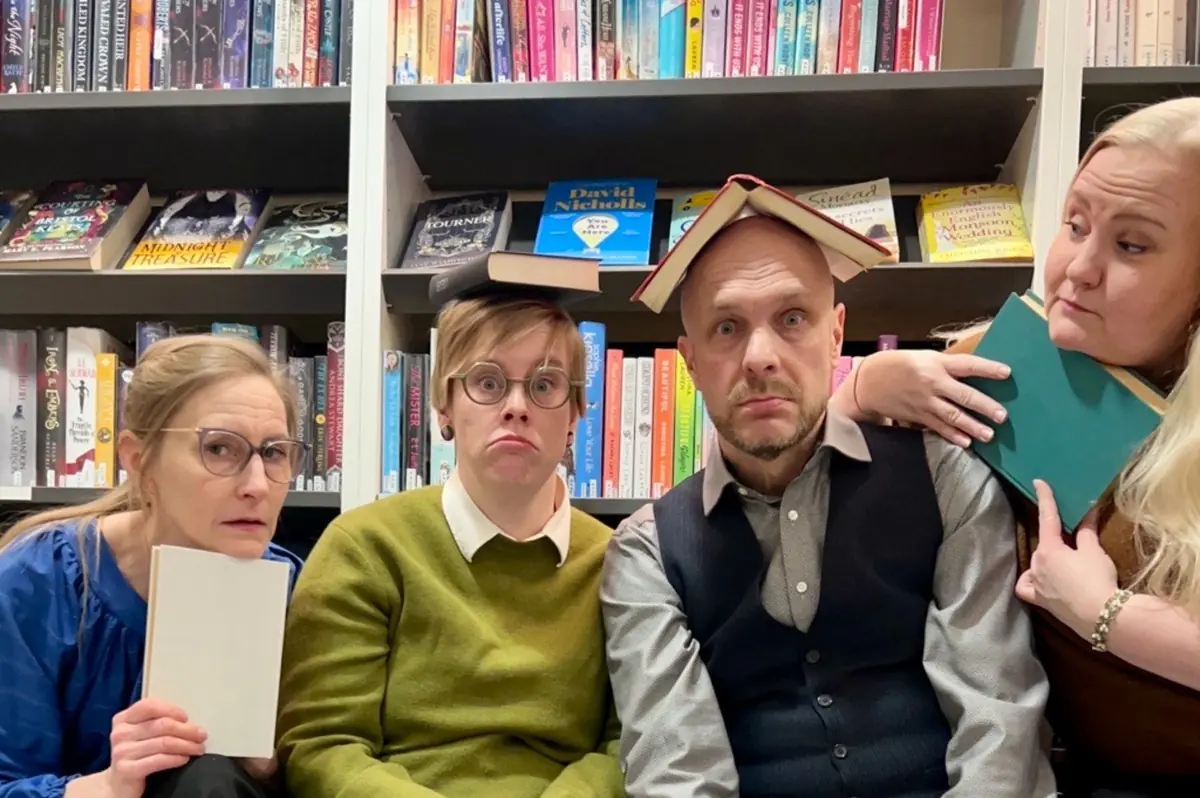 Improv Book Club — Vuosaaren kirjasto, Helsinki