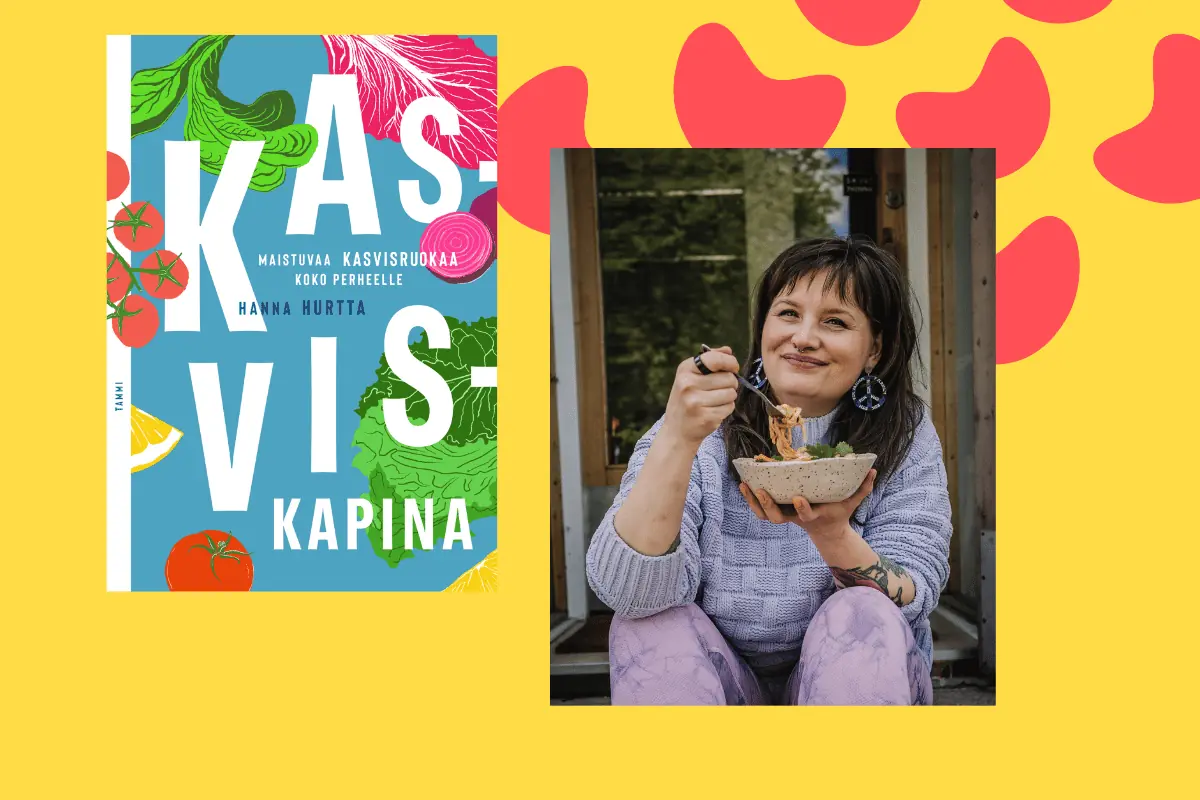 Kasviskapinaa! kirjailijavierailu — Entressen kirjasto, Espoo
