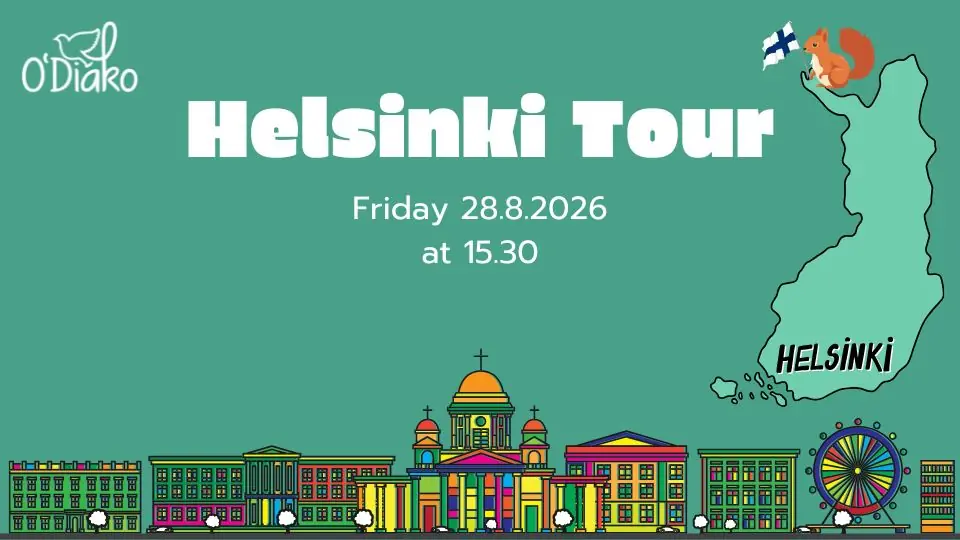 Rundtur i Helsinki — O'Diako, Helsinki