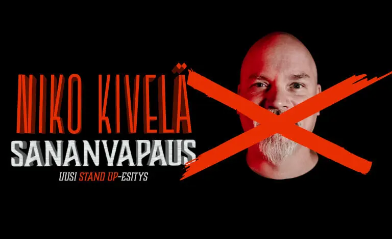 Niko Kivelä - Sananvapaus — Raahesali, Raahe