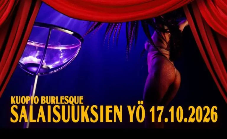 Night of Secrets — Ohjelmaravintola Maxim, Kuopio
