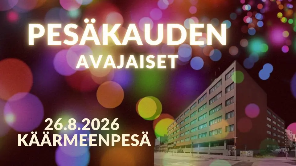 Käärmeenpesä sesongåpning 26.8 — Yliopiston farmasiakunta - YFK, Helsinki