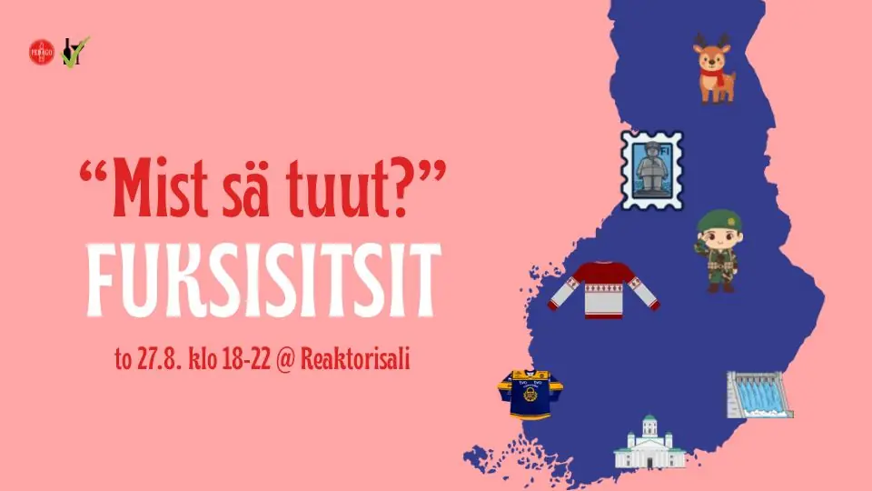 Pedagon fuksisitsit 2026 — Reaktorisali, Sepänkeskus, Jyväskylä