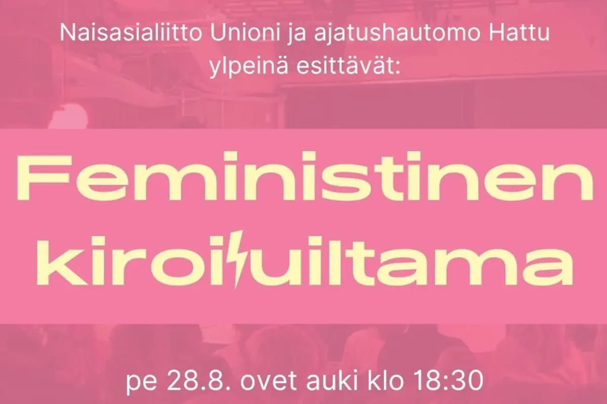 Feminist Swearing Night — Bar tÿpo, Helsinki