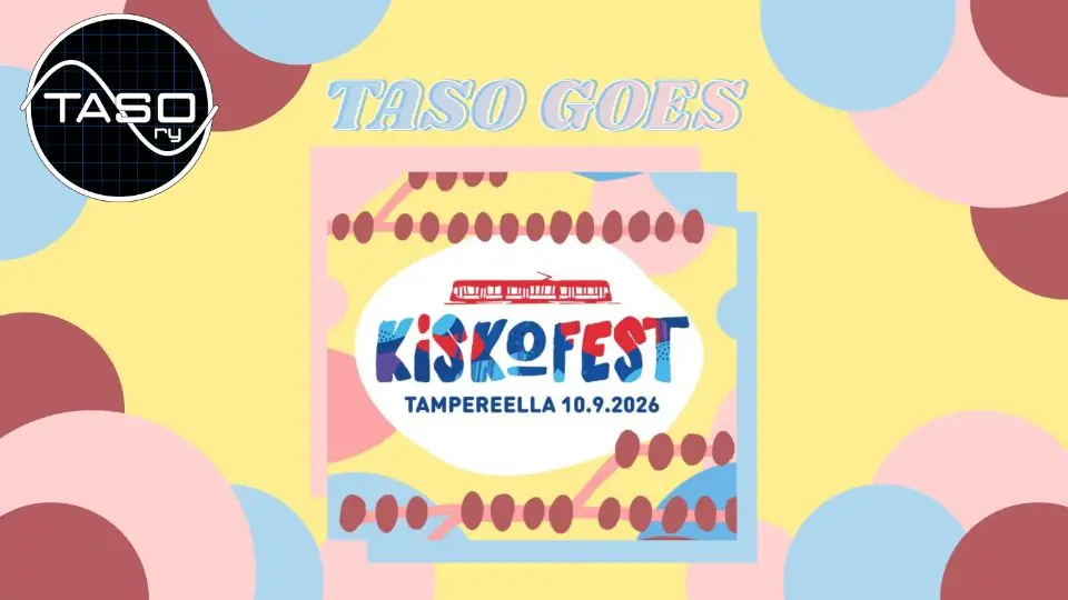TASO ry goes Kiskofest 2026 — Ratinanniemi, Tampere