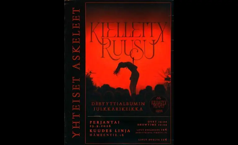 Kielletty Ruusu, SIMBV — Kuudes Linja, Helsinki