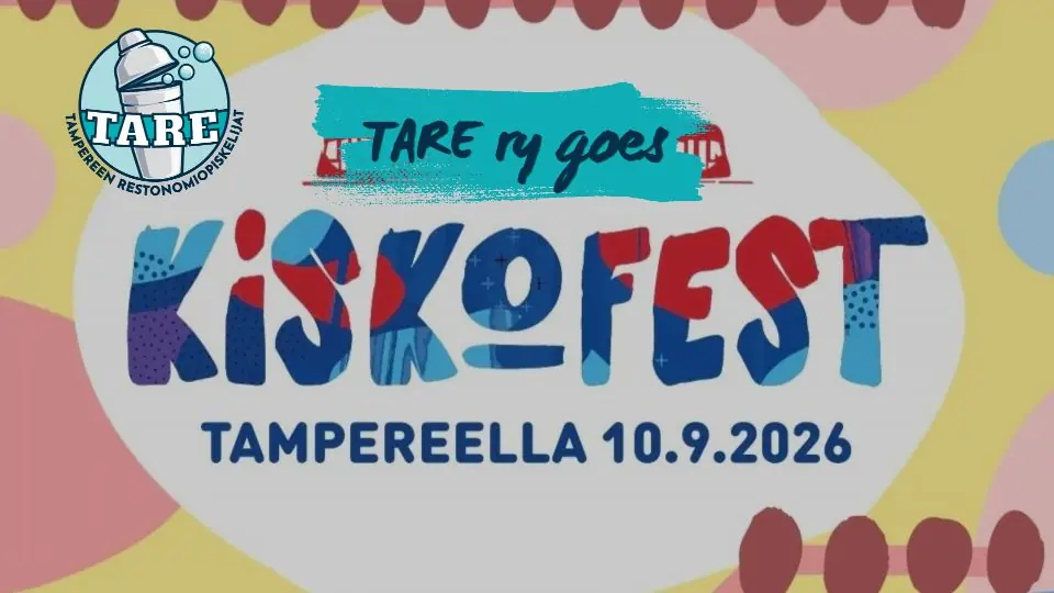 TARE ry goes KiskoFest 2026 — KiskoFest, Tampere