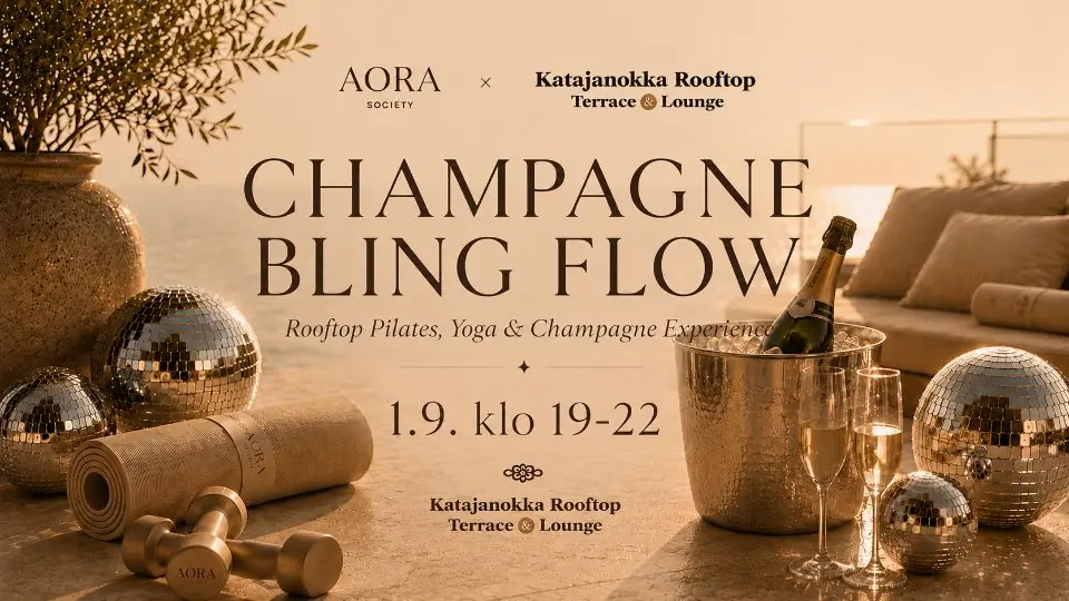 Champagne Bling Flow 1.9. // Katajanokka Rooftop x AORA Society — Katajanokka Rooftop, Хельсинки