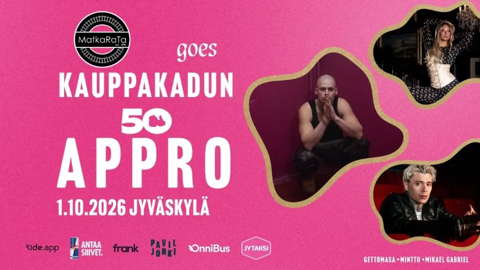 Kauppakadun Appro - MatkaRaTa Members — Jyväskylän keskustan ympäristö, Jyväskylä