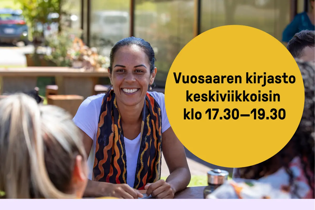 Puhutaan suomea — Vuosaaren kirjasto, Helsinki