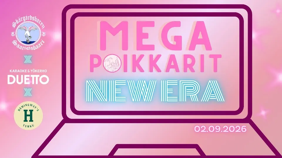 Mega Poikkarit – Poikkitieteelliset haalaribileet Turku — Duetto x Saaristobaari x Hemingways, Turku