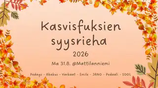 Осенний праздник студентов педагогики 2026