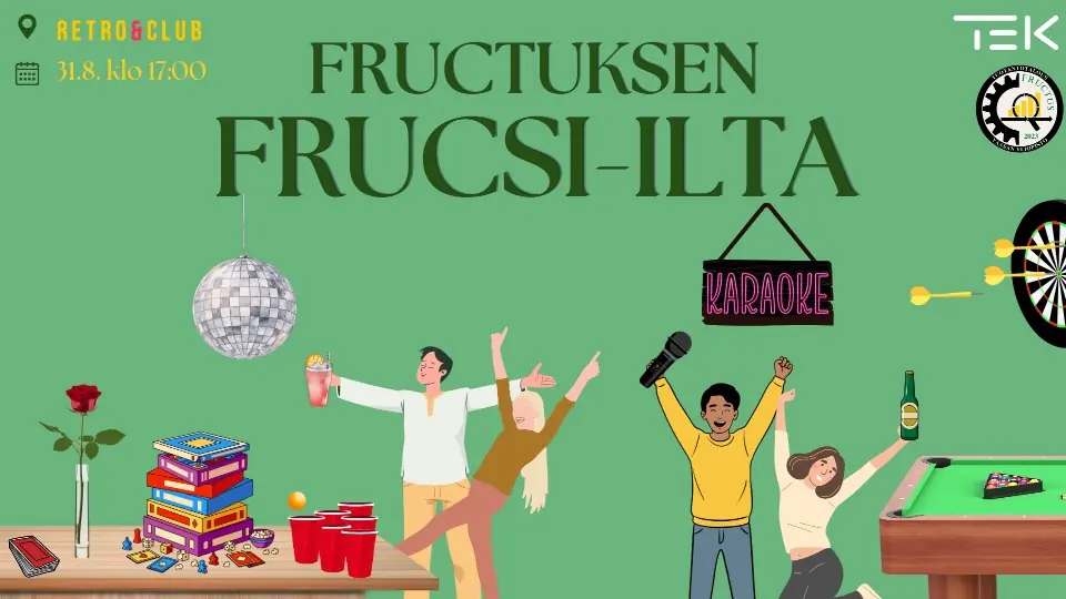 Fructus Frucsi-kveld — Retroclub, Vaasa