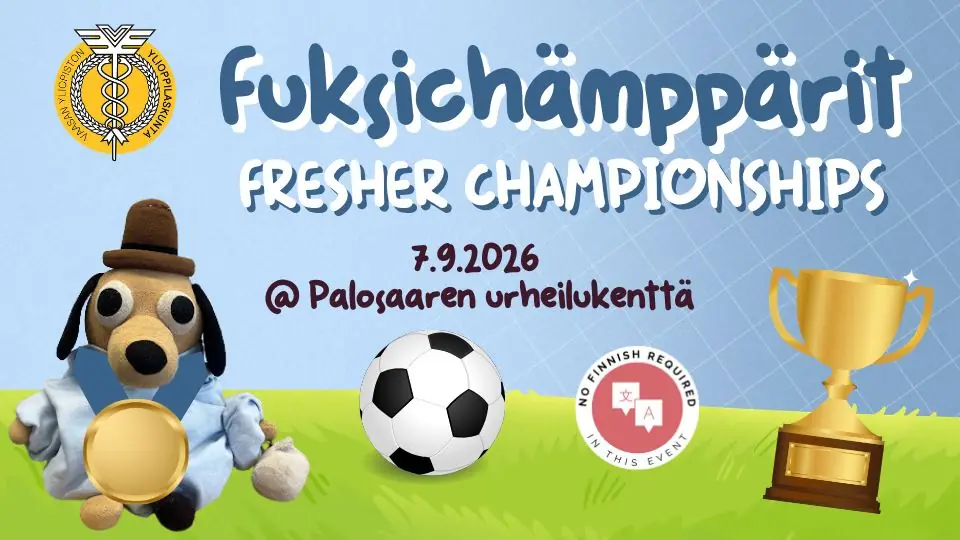 Fuksichämppärit / Fresher championships — Palosaaren urheilukenttä, Vaasa