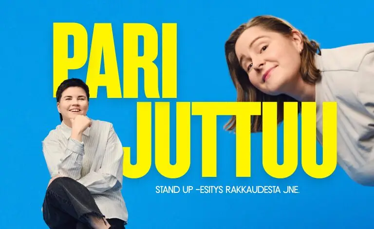 Kerubin stand up: Laura Haimila & Ursula Herlin: Pari juttuu — Ravintola Kerubi (sali), Joensuu