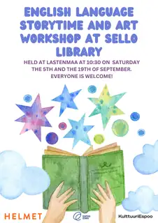 English Story Time and Art Workshop