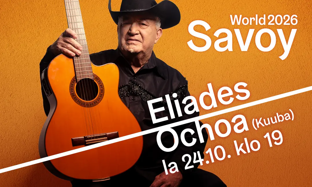 Fiesta de Cuba: Eliades Ochoa — Savoy-teatteri, Helsinki