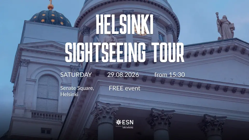 ESN Aalto Helsinki Sightseeing Tour — Senate Square, Helsinki