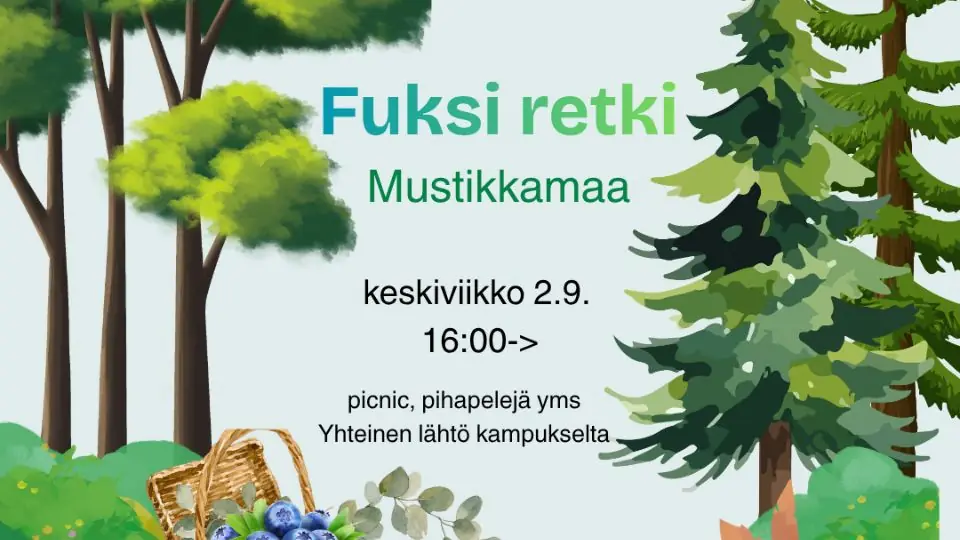 Fuksiretki - Mustikkamaa — Mustikkamaa, Helsinki