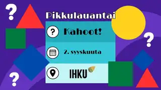 Pikkulauantai - KAHOOT!