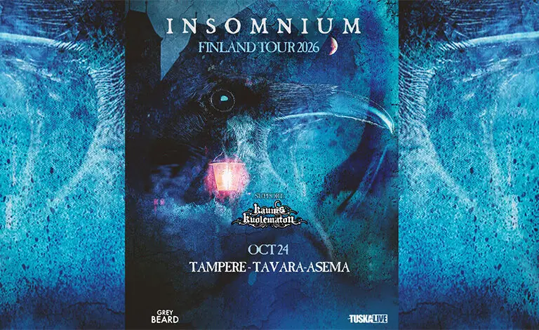 Insomnium — Tavara-asema, Tampere
