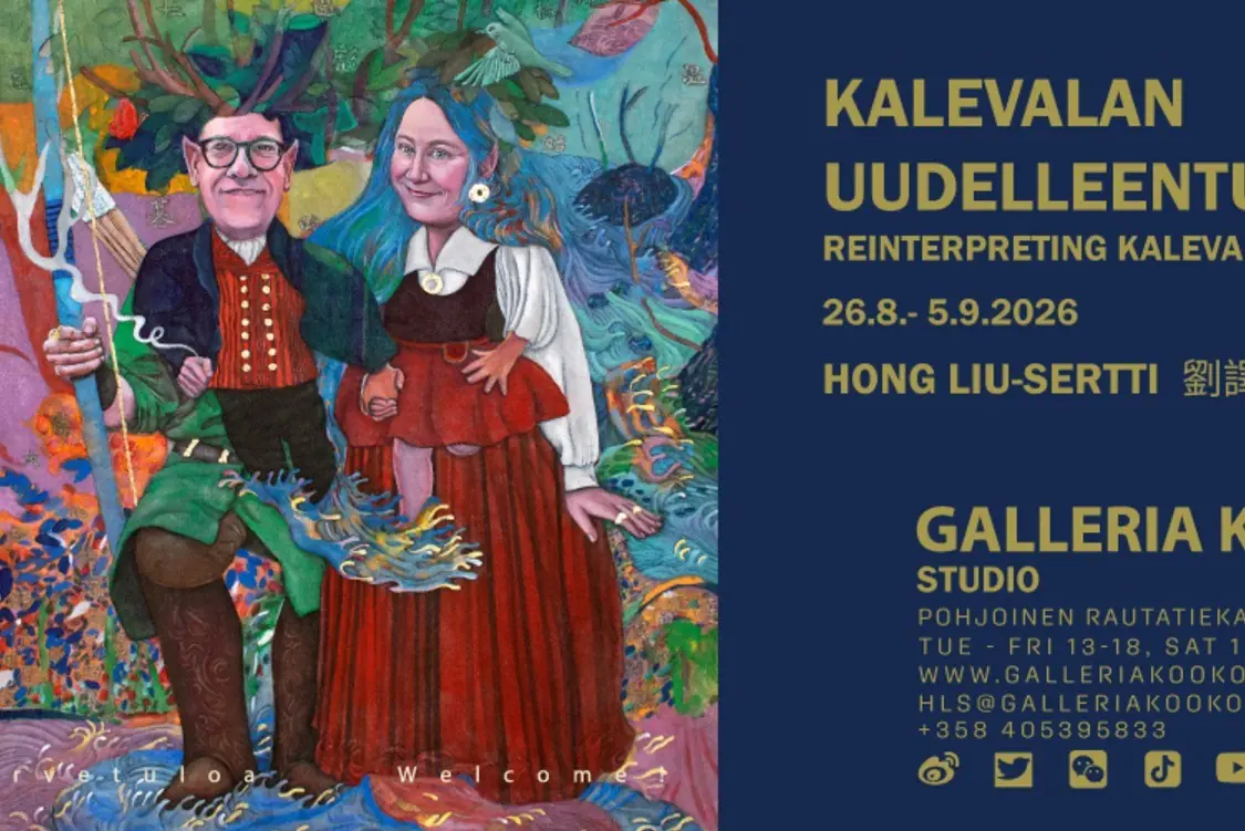 Hong Liu-Sertti: Reinterpreting Kalevala — Galleria Kookos, Helsinki