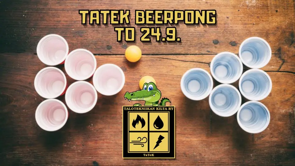 TaTeK Beerpong 2026 — Talotekniikan Kilta, Tampere