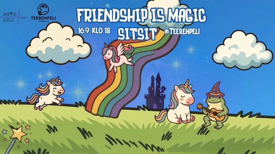 JASTOs Friendship is magic - sitsit — Teerenpeli, Jyväskylä