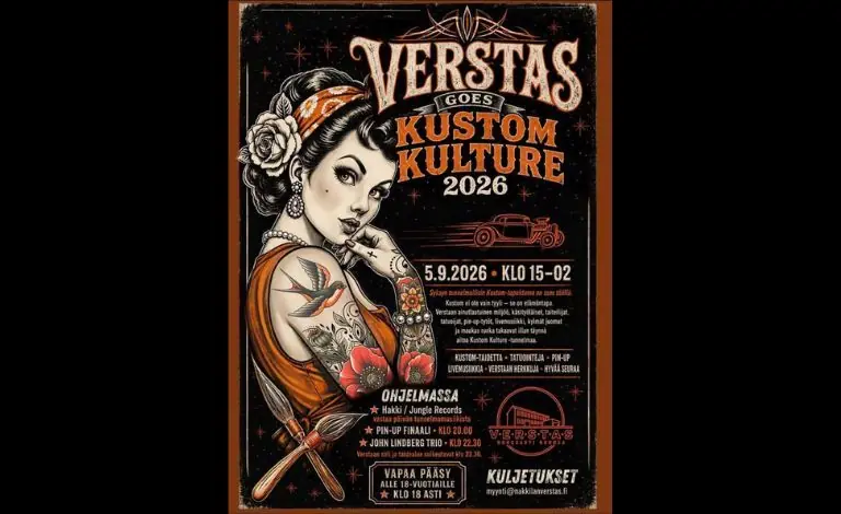Verstas Goes Kustom Kulture — Nakkilan Verstas, Nakkila