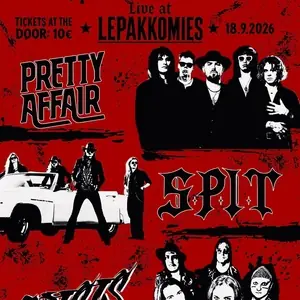 Pretty Affair — Bar Lepakkomies, Helsinki