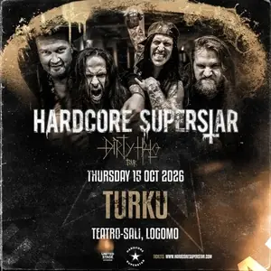 Hardcore Superstar — Teatro, Turku