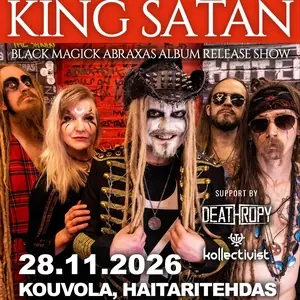 King Satan — Haitaritehdas Areena Kouvola, Kouvola